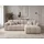 GRAINGOLD Ecksofa Nork Beige Rechts