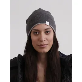 CASH-MERE.CH Kaschmir Beanie Silber