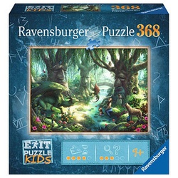 Ravensburger EXIT PUZZLE KIDS Der magische Wald Puzzle 368 Teile