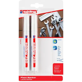Lackmarker 750 weiß 2er Set