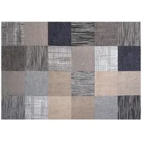Vevor Teppichfliesen 500 x 500 x 6 mm, 24er-Pack, selbstklebender Teppichboden mit Fläche von 6,2 m2, Teppich Bodenbelag, einfacher DIY-Austausch für Wohnzimmer und Büro, mehrfarbig
