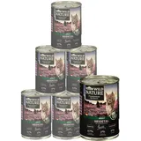 Dehner Heidetal Nassfutter Kaninchen & Huhn 6 x 400 g