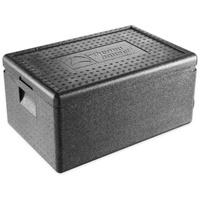 Thermohauser EPP-Thermobox, Inlay GN 1/1, schwarz, mit herausnehmbaren Innenbehälter (PE), 48,5 L
