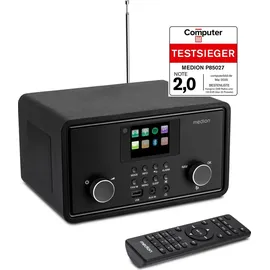 Medion P85027 Internetradio schwarz