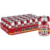 Astra Rakete Biermischgetränk, Dose Einweg (24 x 0.33 l), Sortenreines Dosen-Set