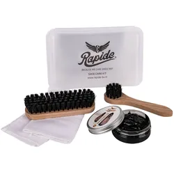 Rapide Schuhpflege Set 5-teilig schwarz