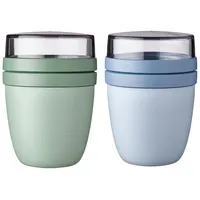 Mepal | Lunchpot Ellipse Mixed | Nordic Sage +