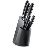 Paul Wirths 5-tlg. Messerblock ECLIPSE in schwarz | Gr.: onesize