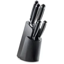 Paul Wirths 5-tlg. Messerblock ECLIPSE in schwarz | Gr.: onesize