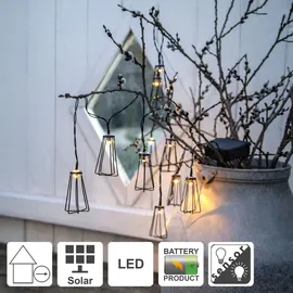 Star Trading LED-Solar-Lichterkette 'Eddy', 10 ww LED, Metall