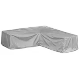 mehr Garten Premium Protect Lounge Abdeckung L-Form 237 x 237 x 80 cm Grau