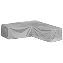 mehr Garten Premium Protect Lounge Abdeckung L-Form 237 x 237 x 80 cm Grau