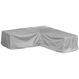 mehr Garten Premium Protect Lounge Abdeckung L-Form 237 x 237 x 80 cm Grau