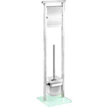 Wenko WC-Bürstengarnitur Debar Silber