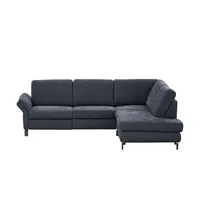 Max Schelling Ecksofa Flachgewebe Maximum Plus ¦ blau ¦ Maße (cm): B: 265 H: 91 T: 200