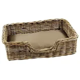 kobolo Hundekorb PUPPY72 in Braun | Gr.: onesize