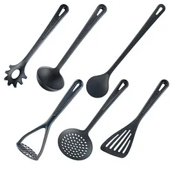 WESTMARK Küchenhelfer-Set Gentle Kunststoff schwarz, 1 Set