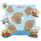 Trötsch Verlag Unser Sandmännchen Holzlegespiel Fahrzeuge