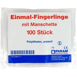 Fingerling Einmal Plastik