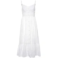 Buffalo Midikleid Weiß 38