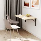 mikon 100x60 Wandklapptisch Klapptisch Wandtisch Küchentisch Schreibtisch Kindertisch AHORN