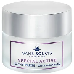 SANS SOUCIS Special Active Anti Age + Schutz Nachtpflege extra rich