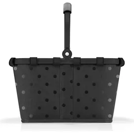 Reisenthel carrybag XS frame glossy dots black