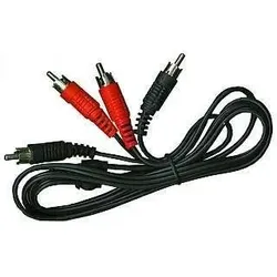 Cinch-Verbindung 0,5m Stereo Stecker/Stecker