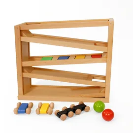 Lemodo Holz Kugelbahn Buche