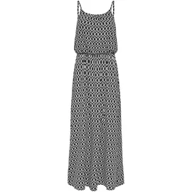 Only Kleid Maxikleid Schwarz/Weiß 38