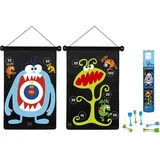 DAM SCRATCH Dartspiel Monster, gross magnetisch