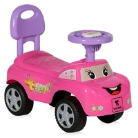 Lorelli Rutscher Kinderauto My Friend, ab 12 Monaten, Musikfunktion, Rückenlehne Farben:rosa