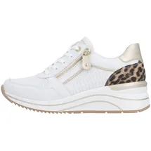 remonte Sneaker Low Weiß/Braun Damen 39