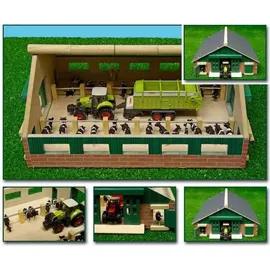 Kids Globe Kuhstall 1:32 Holz 610540