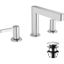 Hansgrohe Finoris 3-Loch Waschtischarmatur 110 Chrom