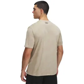 Under Armour Tech Vent Jacquard Trainingsshirt City Khaki/Black XS
