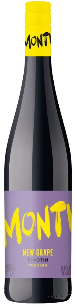 Monti New Grape Pinotin Bio/Vegan Rotwein trocken 0,75 l | 2025