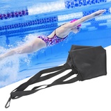 Yosoo Health Gear Schwimmwiderstandsgürtel mit Schwimmfallschirm, Krafttrainings Schwimmgürtel, Schwimmwiderstandsgürtel, Schwimmgurt(Zurück L)