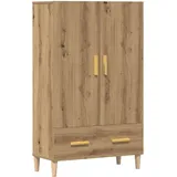 vidaXL Highboard Artisan-Eiche 70x31x115 cm Holzwerkstoff