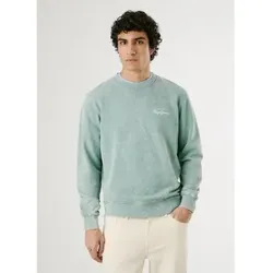 Pepe Jeans für Herren. PM582918 Sweatshirt Sweatshirt Terrel grün (L), Lässig, Baumwolle