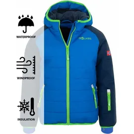 TROLLKIDS Hafjell PRO blau/grün Gr.: 98