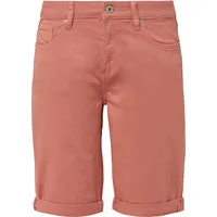 QS Catie Jeansshorts Slim Fit Mid Rise Orange 34