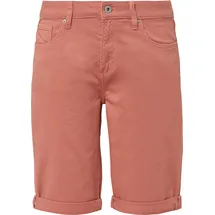 QS Catie Jeansshorts Slim Fit Mid Rise Orange 34