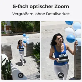 Reolink RLC-811WA WLAN 8MP Überwachungskamera Außenbereich,Innenbereich 4K,Farbige Nachtsicht,2,4/5 GHz Dualband-WLAN,Intelligente Erkennung