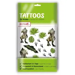ROTH Klebetattoo Tyrannosaurus verschiedene Motive, 32 Etiketten