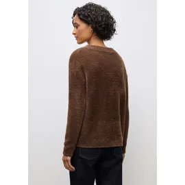 STREET ONE Rundhalspullover Braun 38