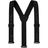 Ziener Braces Teamwear Schwarz - Abnehmbarer elastischer Hosenträger, Größe L - Farbe Black - L