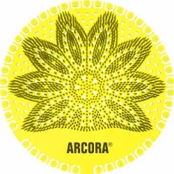 Arcora Duft Urinalsieb Maxi, Ø 17 cm 1717US-LE , Duft: Lemon, Farbe: Gelb