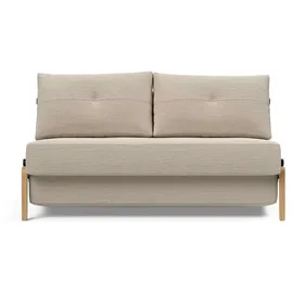 Innovation Living Schlafsofa Polyester 2-Sitzer Beige