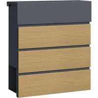 Estexo XL Design Briefkasten Anthrazit